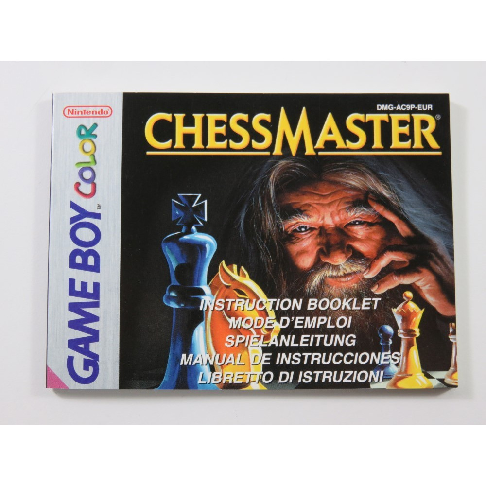CHESSMASTERS GAMEBOY COLOR (GBC) EUR (COMPLETE - GOOD CONDITION)