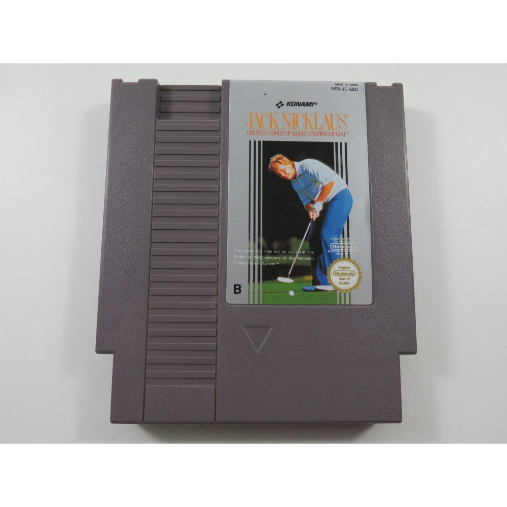 JACK NICKLAUS NINTENDO NES PAL-B FRA (CARTRIDGE ONLY - GOOD CONDITION)