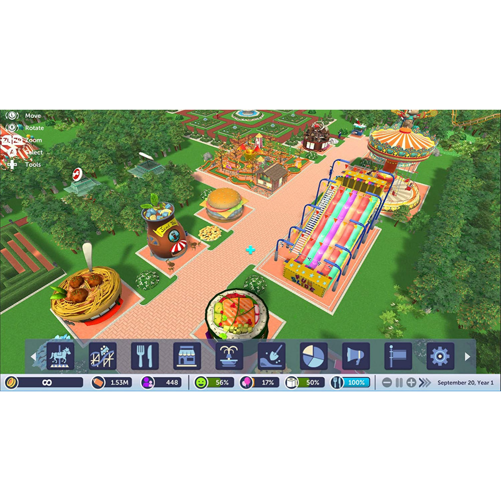 ROLLERCOASTER TYCOON ADVENTURES SWITCH UK NEW