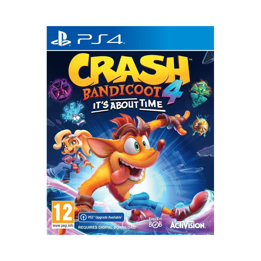 CRASH BANDICOOT 4 IT S ABOUT TIME PS4 EURO NEW