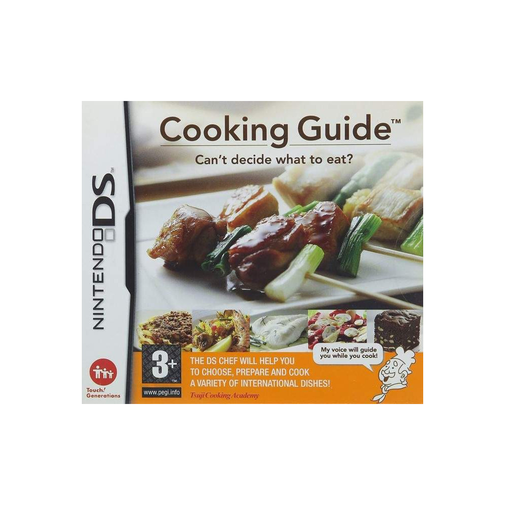 COOKING GUIDE CAN T DECIDE WHAT TO EAT NDS UK OCCASION