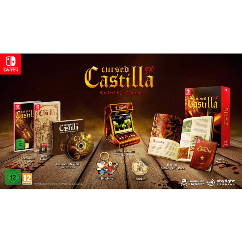 CURSED CASTILLA EX COLLECTOR S EDITION SWITCH EURO NEW (EN-FR-DE-ES)