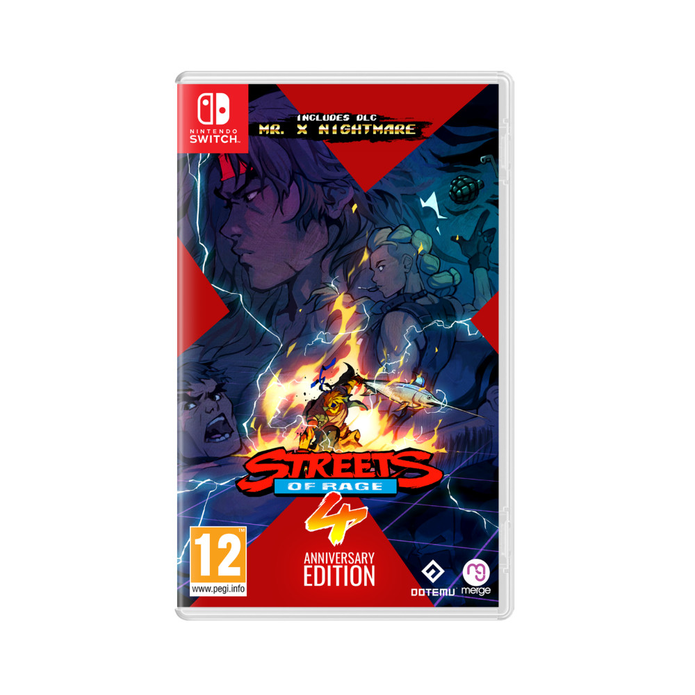 STREETS OF RAGE 4 ANNIVERSARY EDITION SWITCH EURO NEW