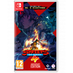STREETS OF RAGE 4 ANNIVERSARY EDITION SWITCH EURO NEW