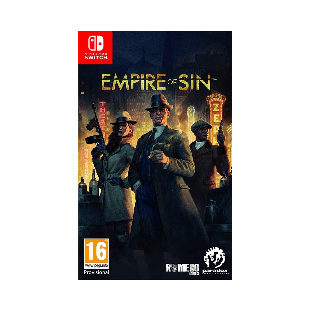 EMPIRE OF SIN DAY ONE EDITION SWITCH UK NEW(JEU EN FRANCAIS)