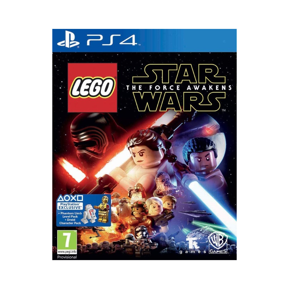 LEGO STAR WARS THE FORCE AWAKENS PS4 EURO FRANCAIS NEW
