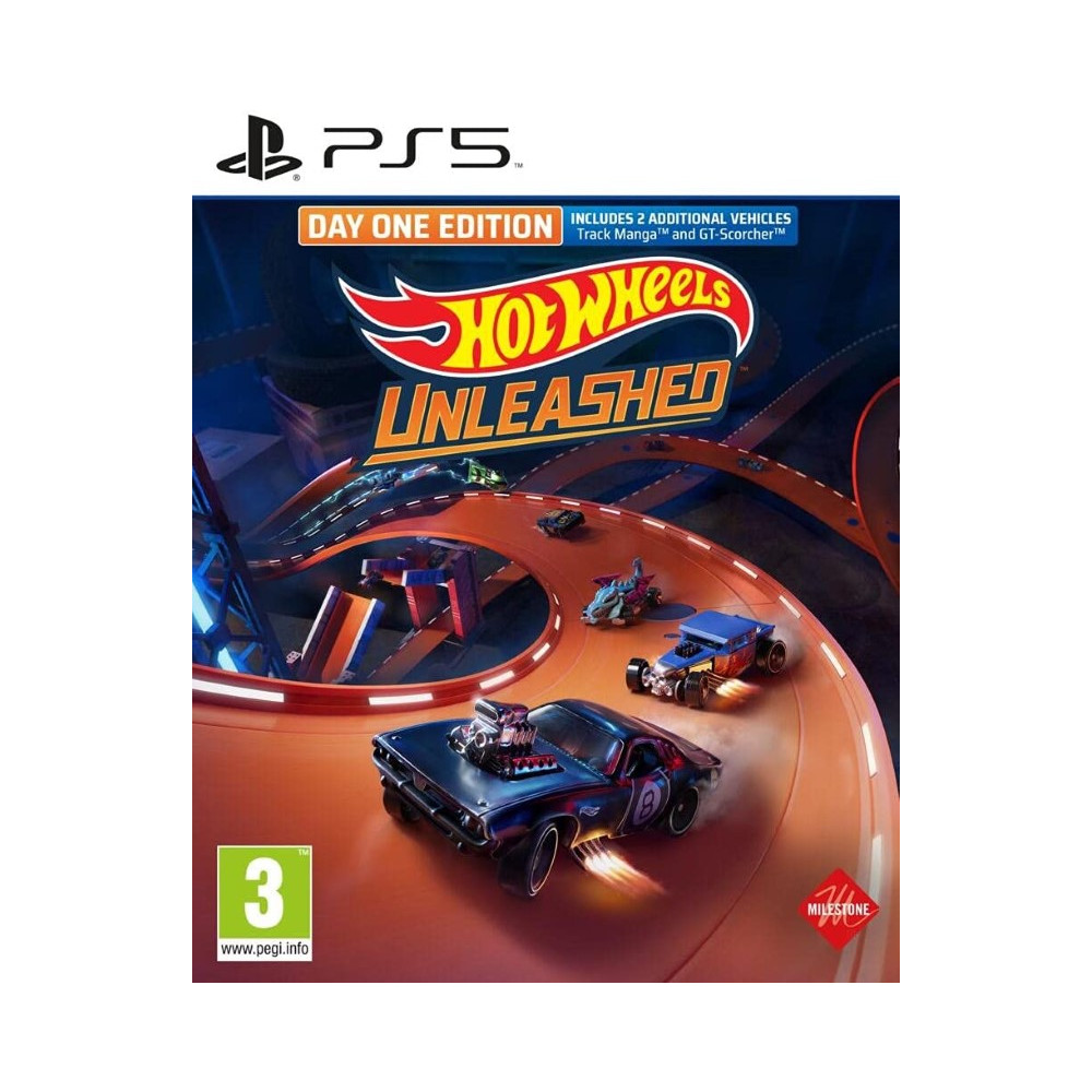 HOT WHEELS UNLEASHED DAY ONE EDITION PS5 FR NEW