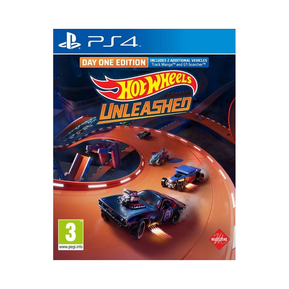 HOT WHEELS UNLEASHED DAY ONE EDITION PS4 FR NEW
