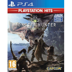MONSTER HUNTER  WORLD PLAYSTATION HITS  PS4 FR OCCASION