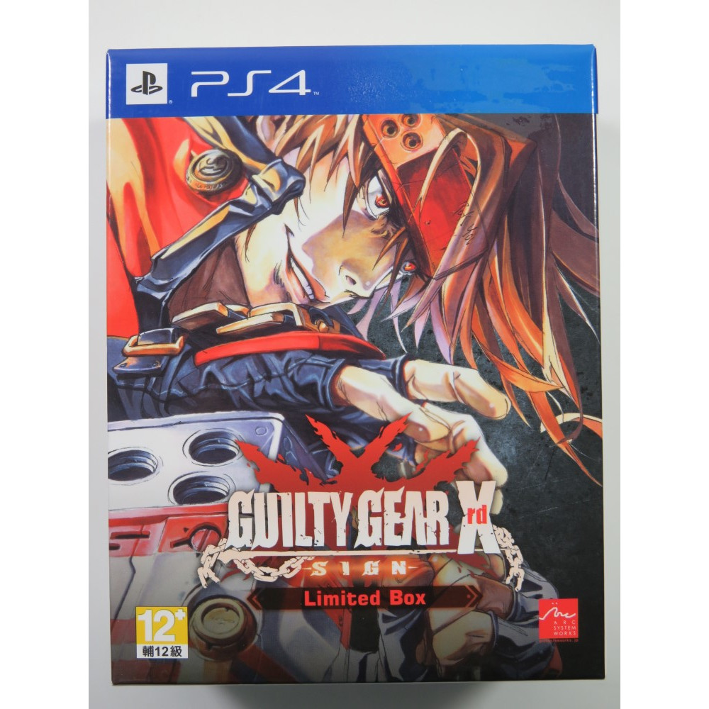 GUILTY GEAR XRD SIGN COLLECTOR PS4 ASIAN NEW