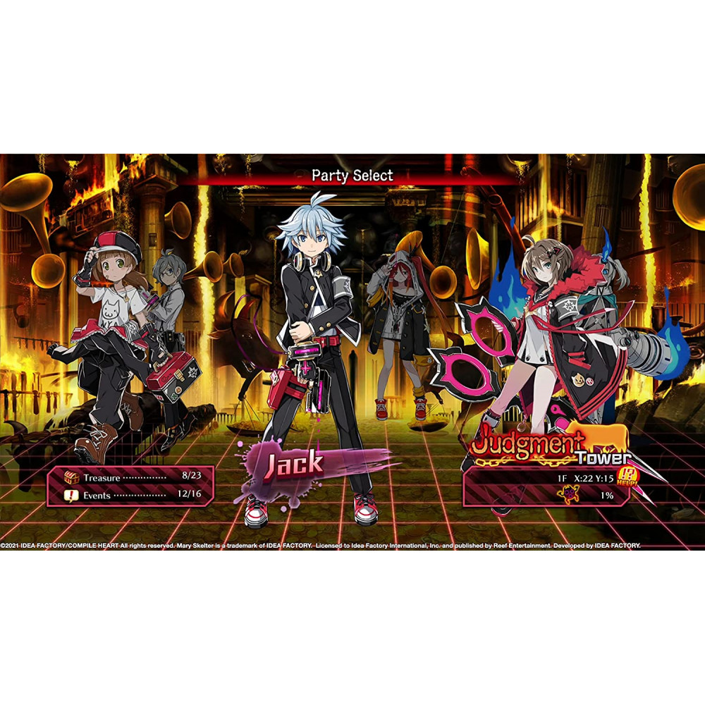 MARY SKELTER FINALE SWITCH EURO NEW (GAME IN ENGLISH)