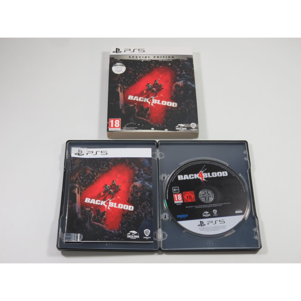 BACK 4 BLOOD SPECIAL EDITION (STEELBOOK) PS5 UK OCCASION