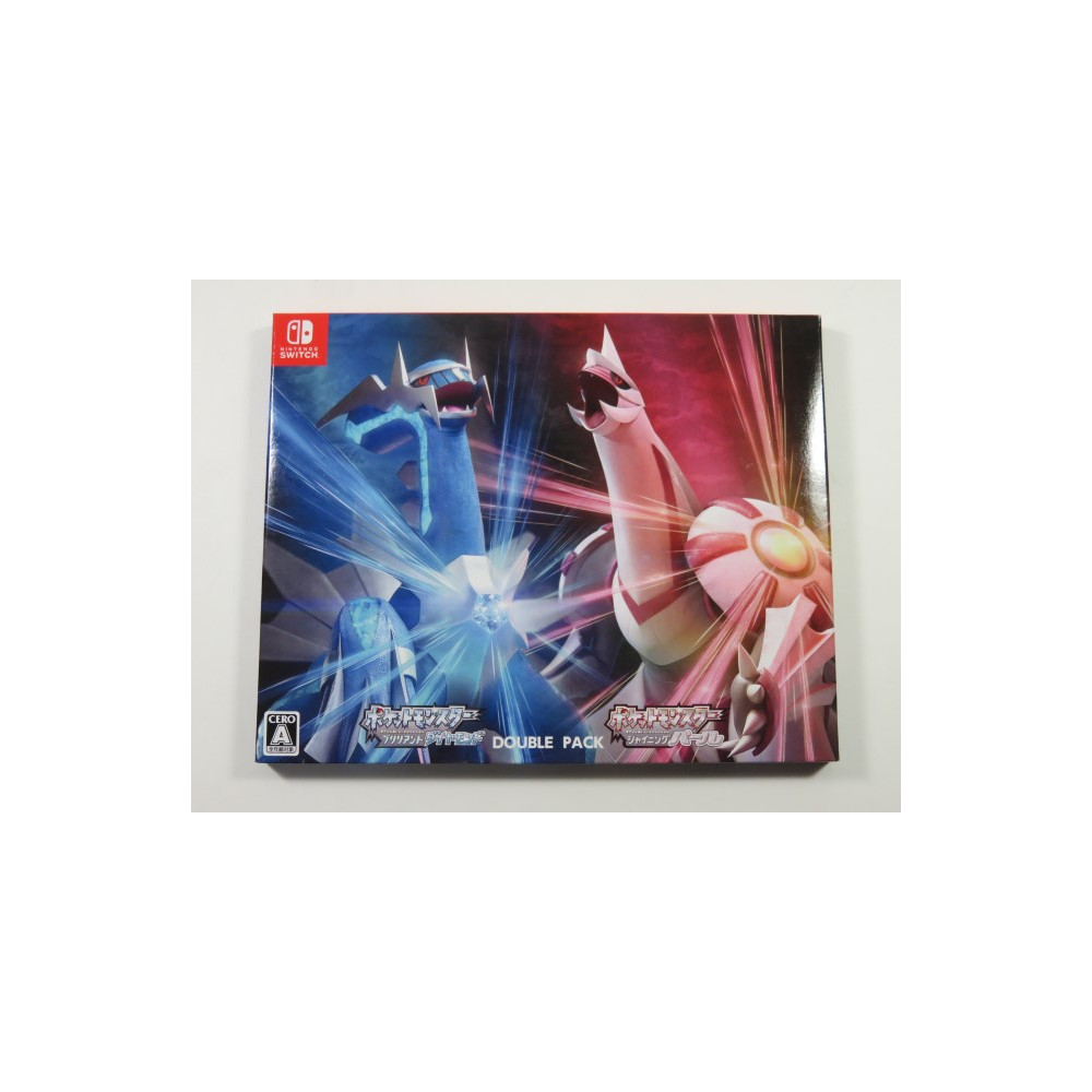 POKEMON BRILLIANT DIAMOND - SHINING PEARL DOUBLE PACK (ENGLISH - FRENCH) SWITCH JAPAN NEW