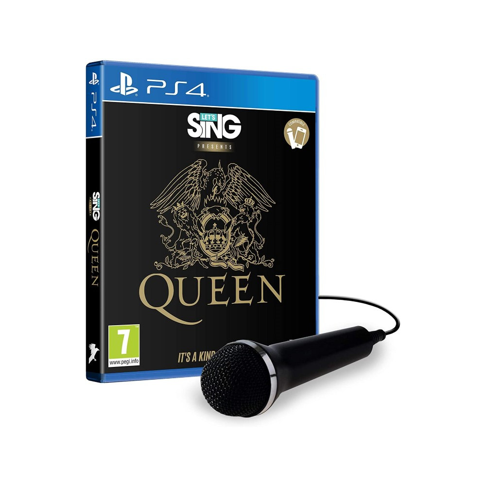 LET S SING QUEEN + 1 MICRO PS4 EURO NEW