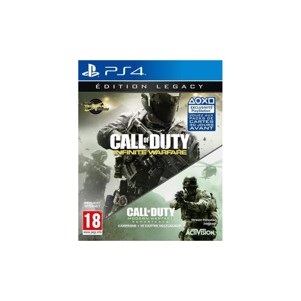 CALL OF DUTY INFINITE WARFARE LEGACY EDITION PS4 FR NEW