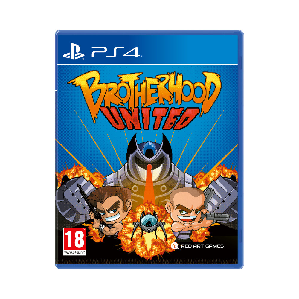 BROTHERHOOD UNITED RED ART GAMES PS4 EURO NEW