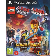 DOUBLE PACK LEGO THE MOVIE + FILM LEGO THE MOVIE 3D PS4 EURO NEW