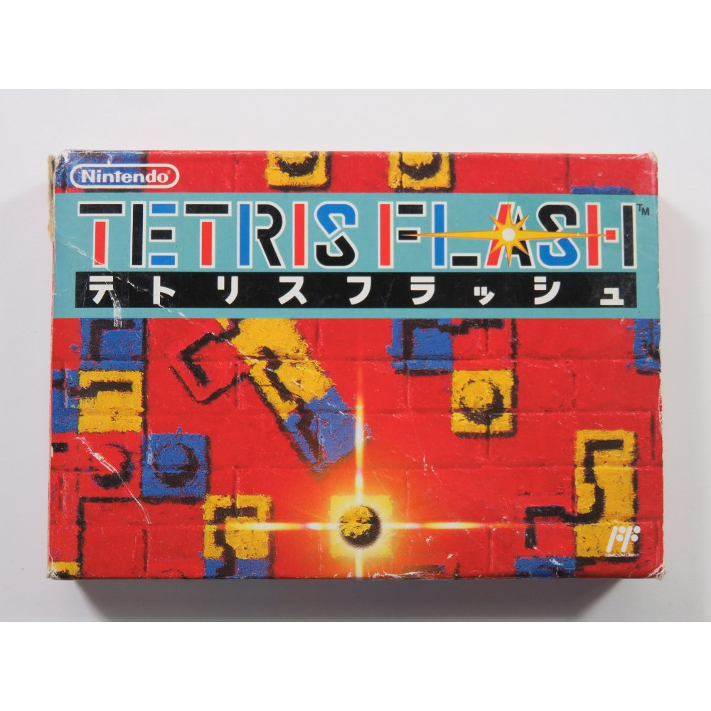 Trader Games TETRIS FLASH NINTENDO FAMCIOM FC NTSC JPN