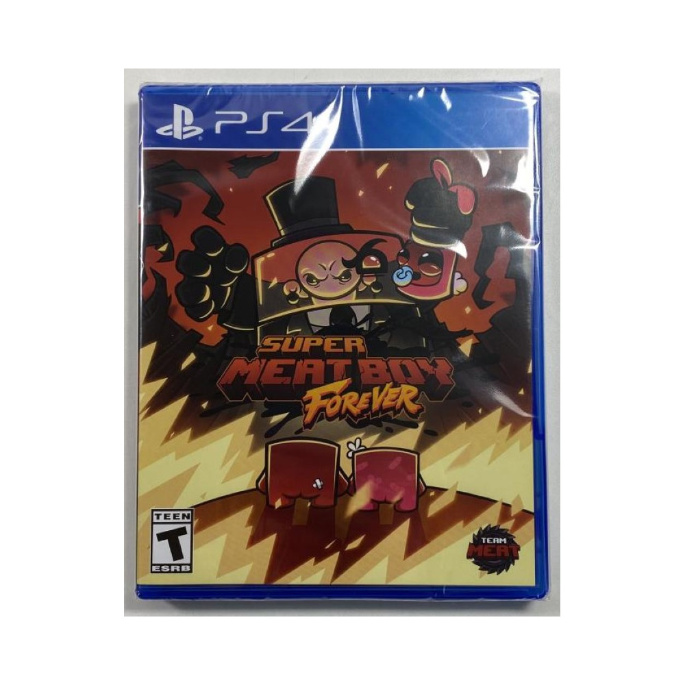 SUPER MEAT BOY FOREVER (LIMITED RUN 411) PS4 USA NEW