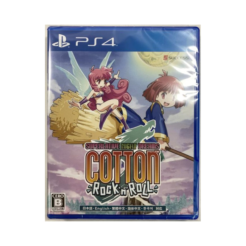 COTTON ROCK N ROLL (ENGLISH) PS4 JAPAN NEW