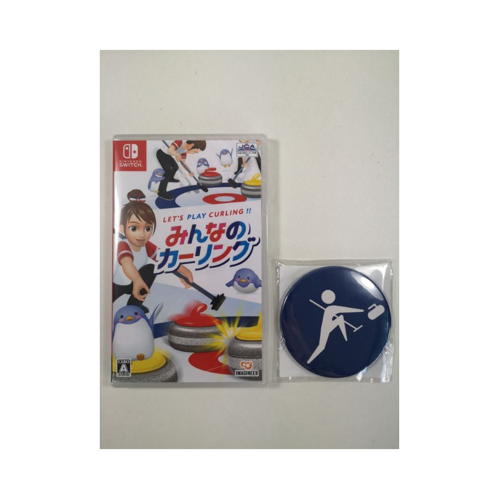 LET S PLAY CURLING!! SWITCH JAPAN NEW