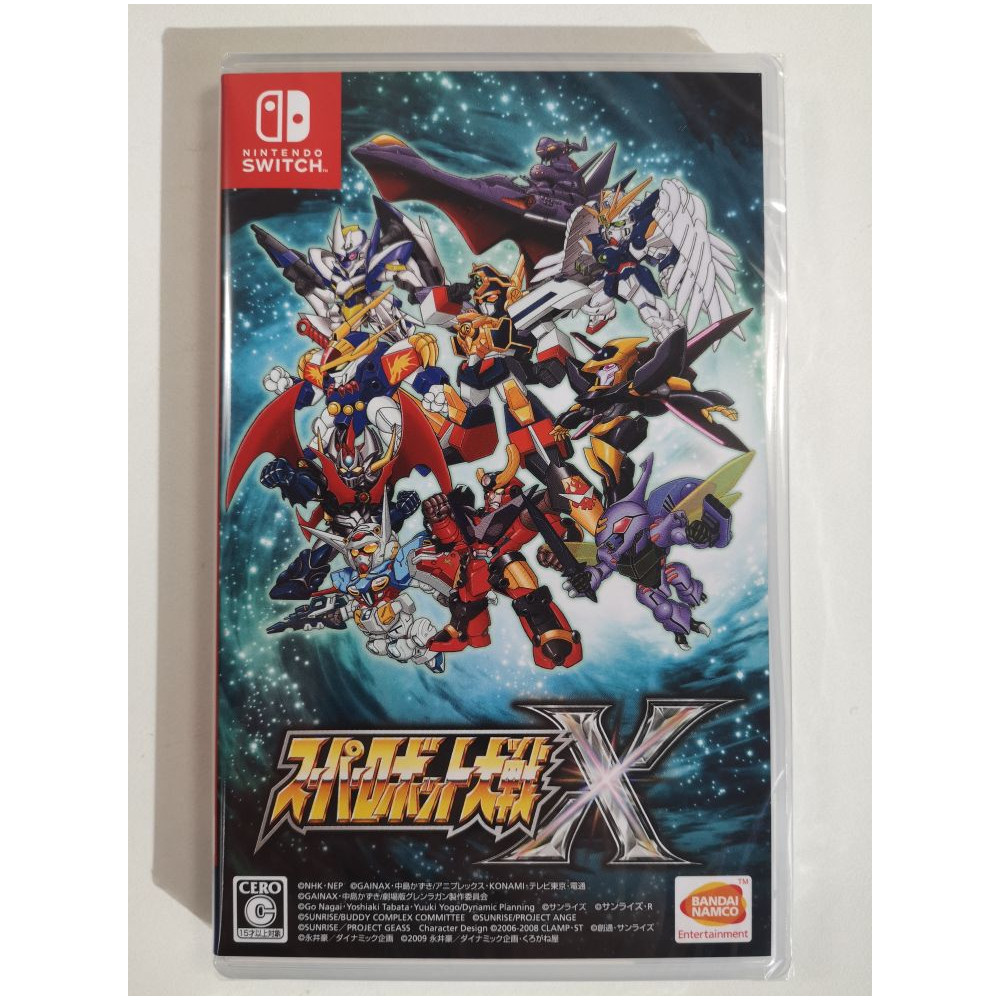 SUPER ROBOT WARS X SWITCH JAPAN GAME IN ENGLISH NEW