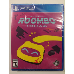 ROOMBO FIRST BLOOD PS4 USA NEW LIMITED RUN 399 SAMURAI PUNK