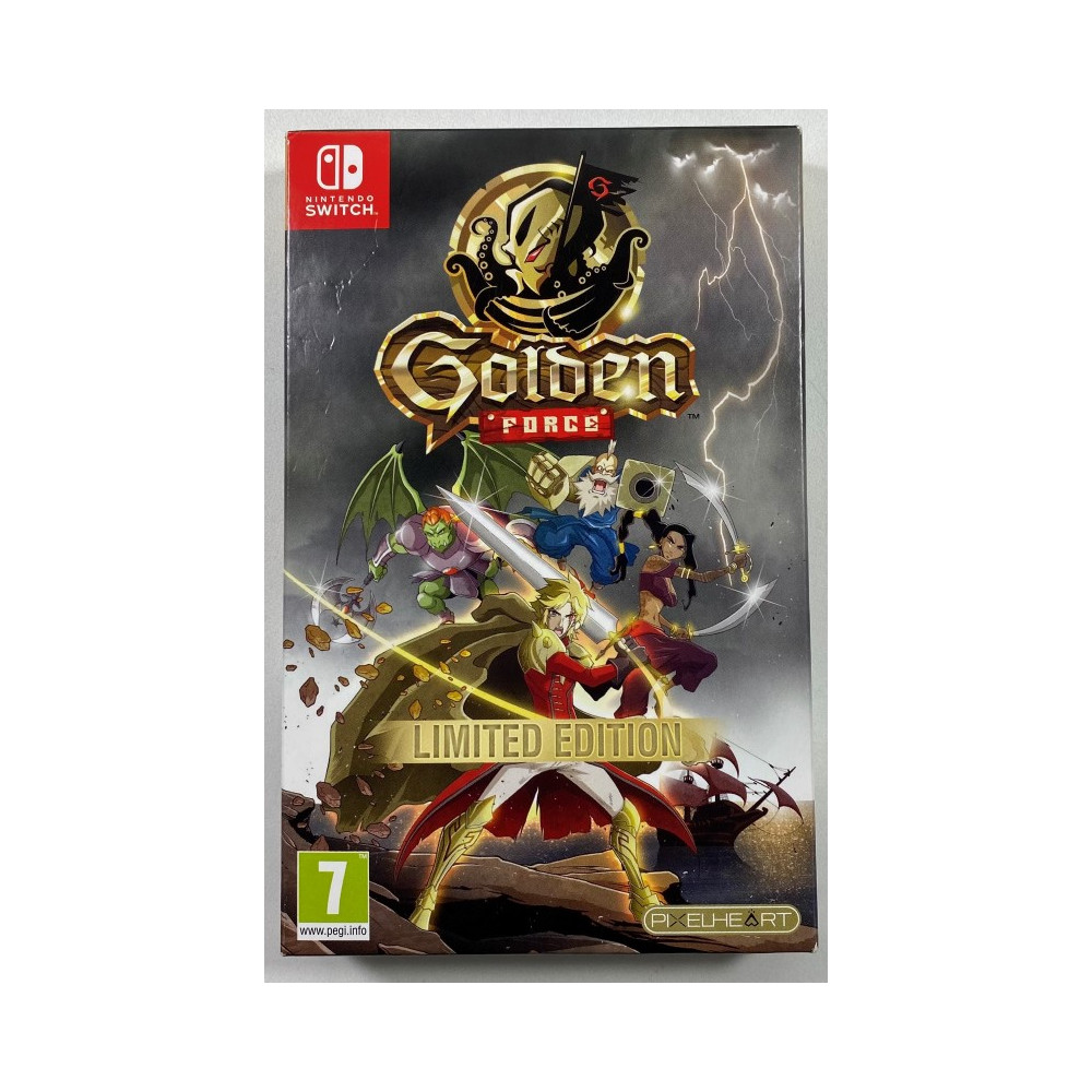 GOLDEN FORCE - LIMITED EDITION - SWITCH EURO OCCASION (EN) (PIXELHEART)