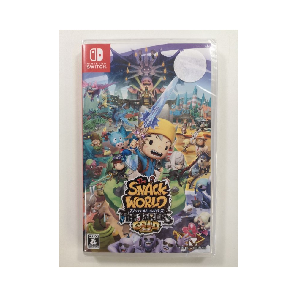 THE SNACK WORLD TREJARERS GOLD SWITCH JAP NEW