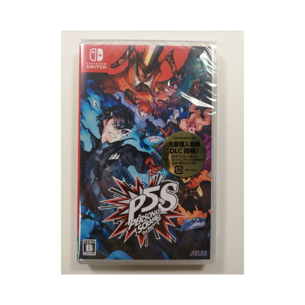 PERSONA 5 SCRAMBLE: THE PHANTOM STRIKERS SWITCH JPN NEW