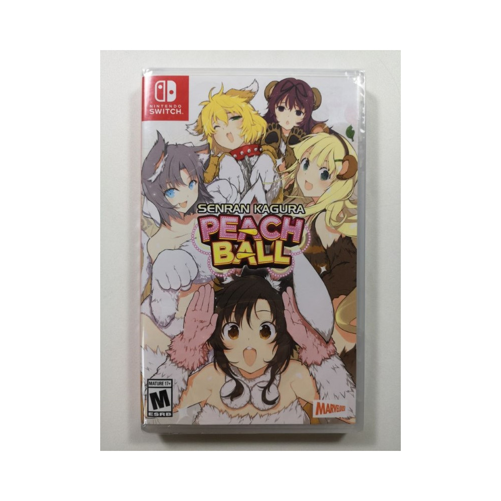 SENRAN KAGURA PEACH BALL SWITCH USA NEW