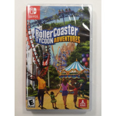 ROLLERCOASTER TYCOON ADVENTURES SWITCH USA NEW(JEU EN FRANCAIS)
