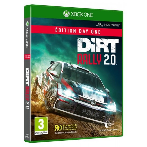 DIRT RALLY 2.0 EDITION DAY ONE XBOX ONE FR NEW