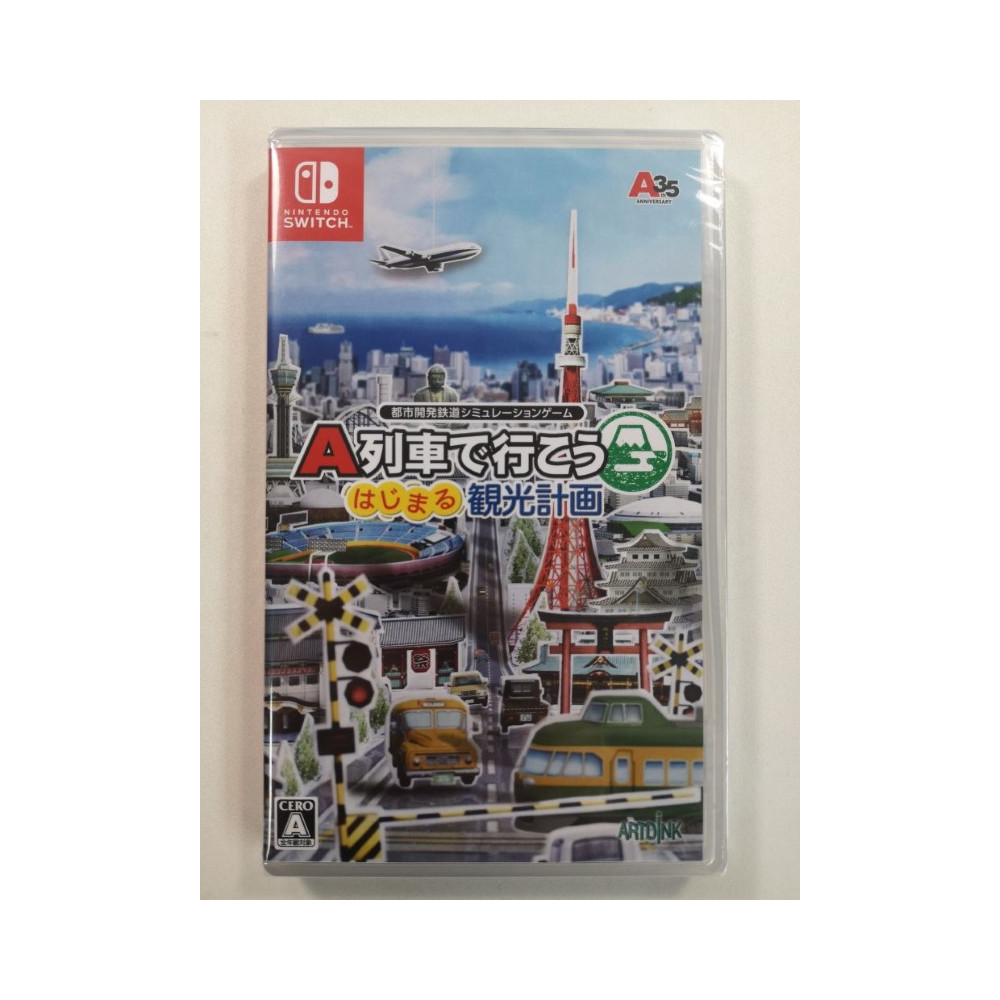 Games (ENGLISH) on KEIKAKU Switch JAPAN SWITCH KANKOU NEW A-TRAIN Trader Nintendo HAJIMARU -