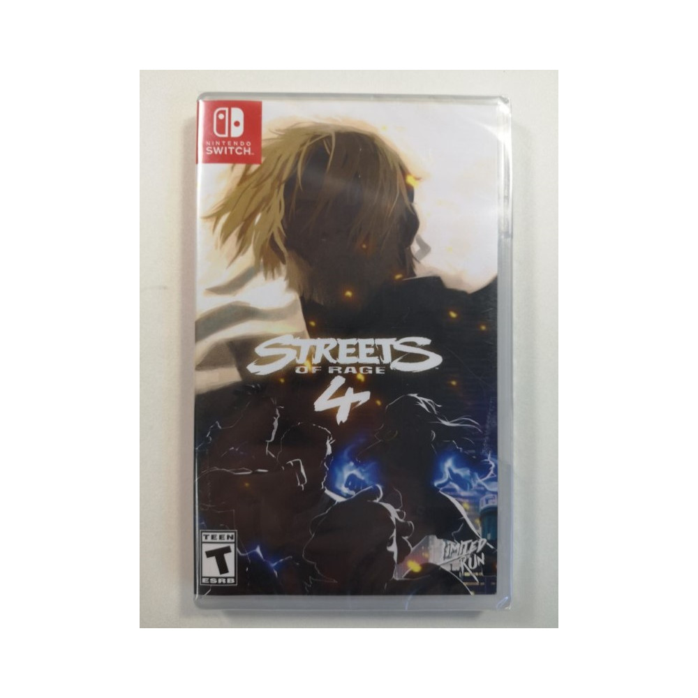STREETS OF RAGE 4 (BARE KNUCKLE IV) SWITCH US NEW (LIMITED RUN GAMES)