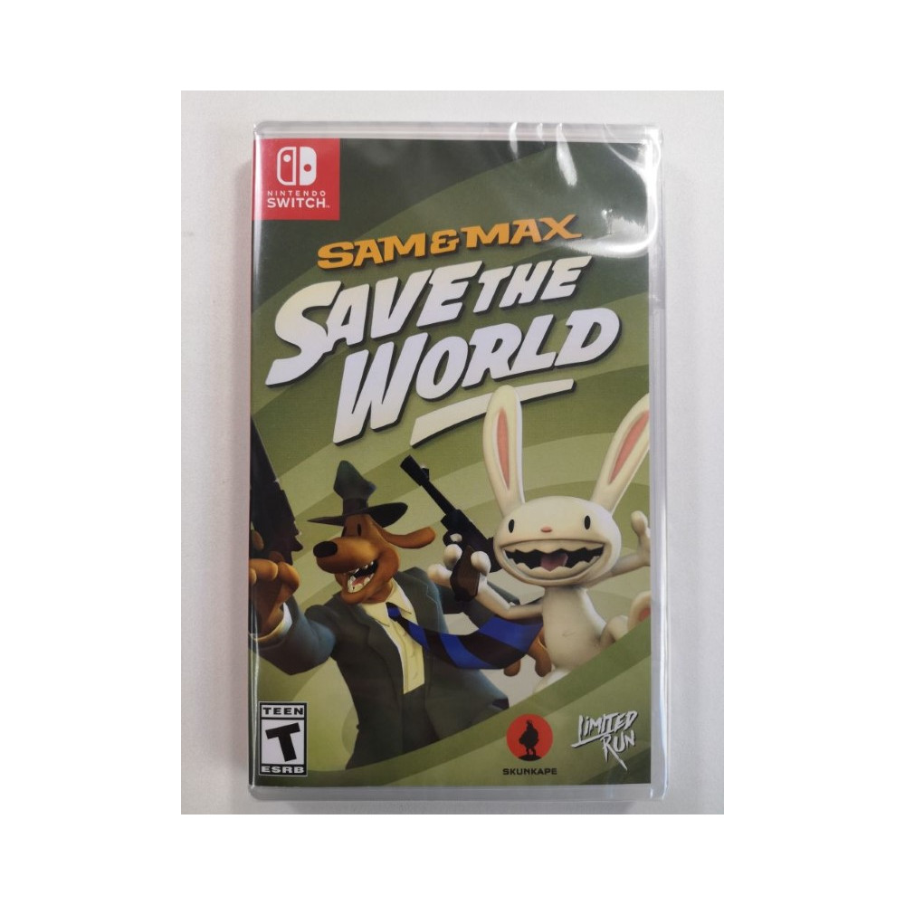 SAM & MAX SAVE THE WORLD (LIMITED RUN 104) SWITCH USA NEW