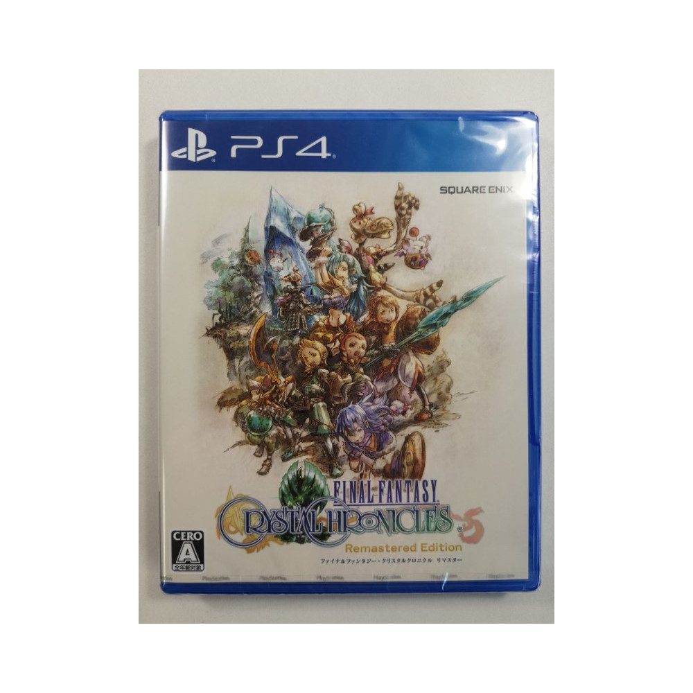 FINAL FANTASY CRYSTAL CHRONICLES REMASTERED EDITION PS4 JAPAN NEW