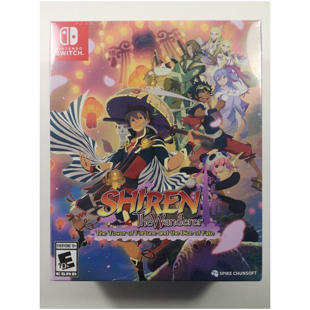 SHIREN THE WANDERER: THE TOWER OF FORTUNE AND THE DICE OF FATE COLLECTOR EDITION SWITCH USA NEW