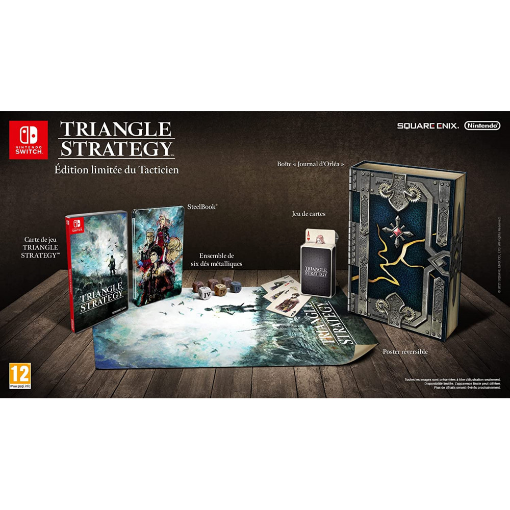 TRIANGLE STRATEGY EDITION LIMITEE DU TACTICIEN SWITCH EURO NEW
