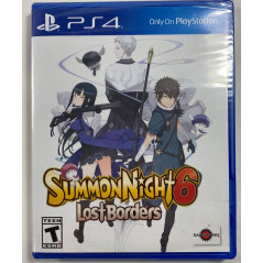 SUMMON NIGHT 6 LOST BORDERS PS4 USA NEW