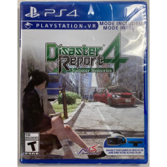 DISASTER REPORT 4 SUMMER MEMORIES PS4 USA NEW