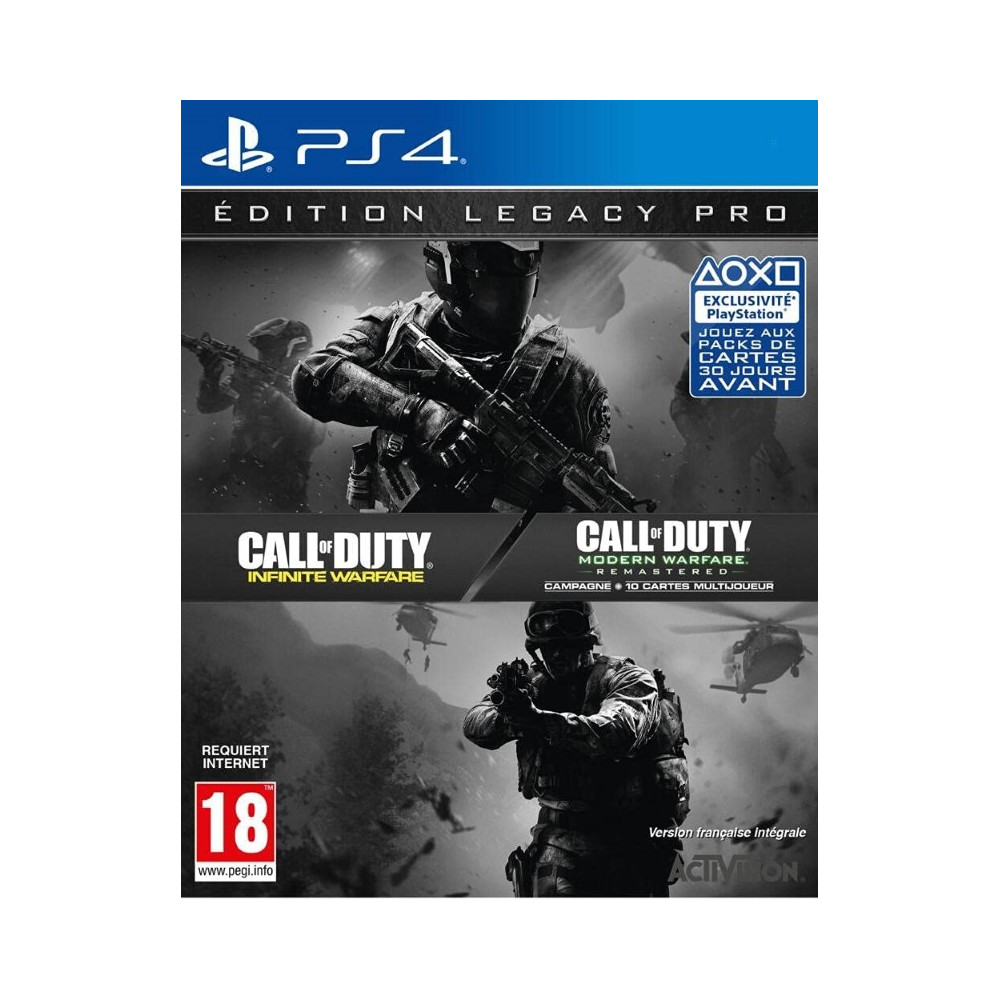 CALL OF DUTY INFINITE WARFARE EDITION LEGACY PRO PS4 FR NEW