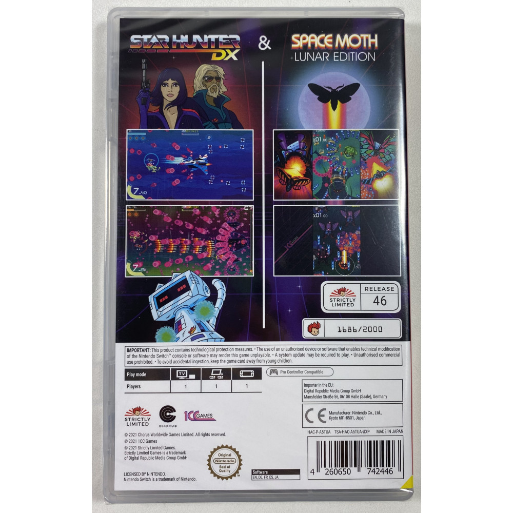 STAR HUNTER DX & SPACE MOTH LUNAR EDITION SPECIAL (2000.EX) SWITCH EURO NEW