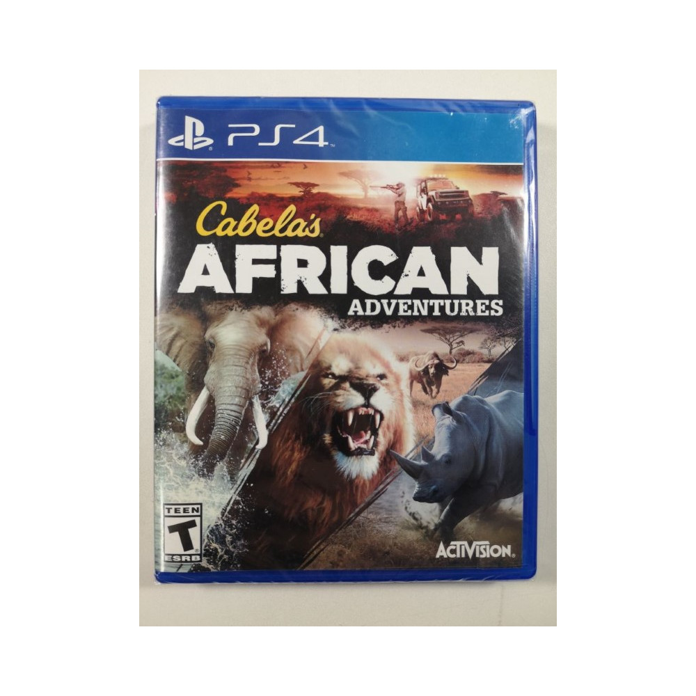 CABELA S AFRICAN ADVENTURES PS4 USA NEW
