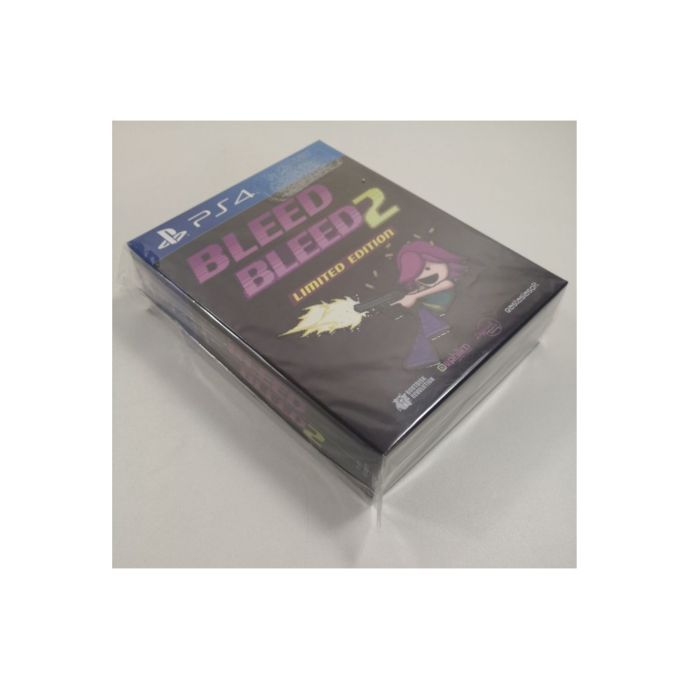 BLEED AND BLEED 2 LIMITED EDITION PS4 ASIAN NEW
