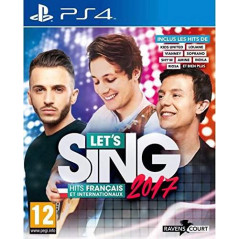 LET S SING 2017 HITS FRANCAIS PS4 FR NEW