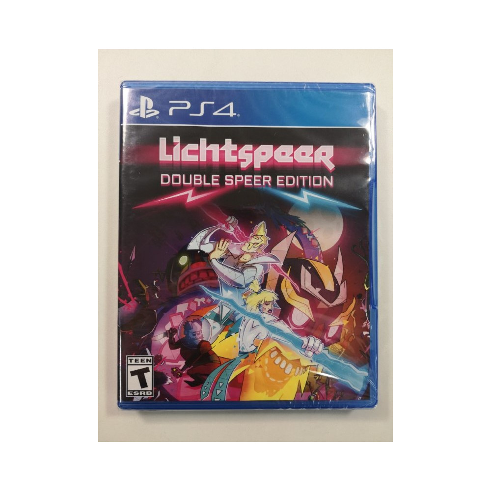 LICHTSPEER DOUBLE SPEER EDITION (999.EXP) PS4 USA NEW