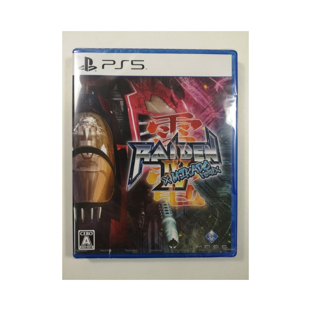 RAIDEN IV X MIKADO REMIX PS5 JAPAN NEW