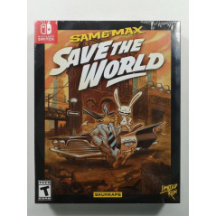 SAM & MAX SAVE THE WORLD COLLECTOR EDITION SWITCH USA NEW (LIMITED RUN 104)