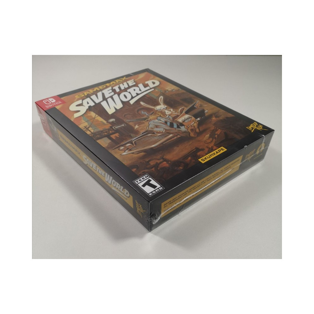 SAM & MAX SAVE THE WORLD COLLECTOR EDITION SWITCH USA NEW (LIMITED RUN 104)